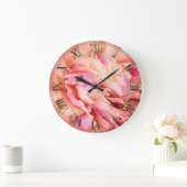 Peony Fluff Grote Klok (Huis)