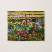 Peony Garden Claude Monet Fine Art Legpuzzel (Horizontaal)