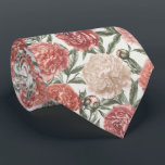 Peony Garden Floral Pattern Stropdas<br><div class="desc">A graceful peony garden floral pattern featuring soft layered blooms and fresh greenery. This elegant botanical design is perfect for spring celebrations, weddings, garden parties, and refined seasonal styling.</div>