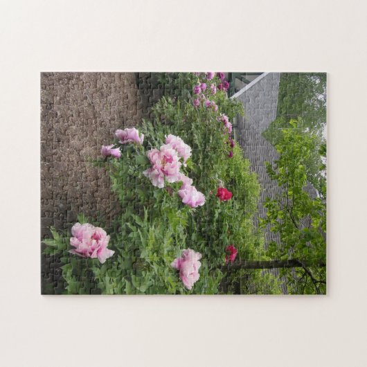 Peony Garden Legpuzzel (Horizontaal)
