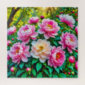 Peony Garden Legpuzzel (Verticaal)