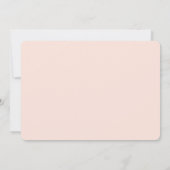 Peony Garden Romance bruiloft Kaart (Achterkant)