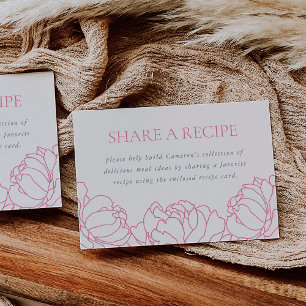 Peony Garden Vrijgezellenfeest Receptenbehuizing K Informatiekaartje