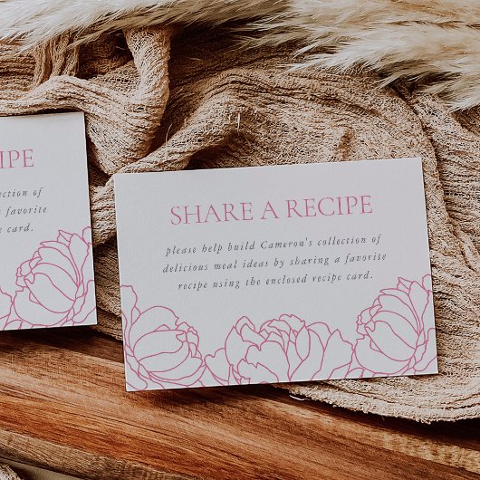 Peony Garden Vrijgezellenfeest Receptenbehuizing K Informatiekaartje