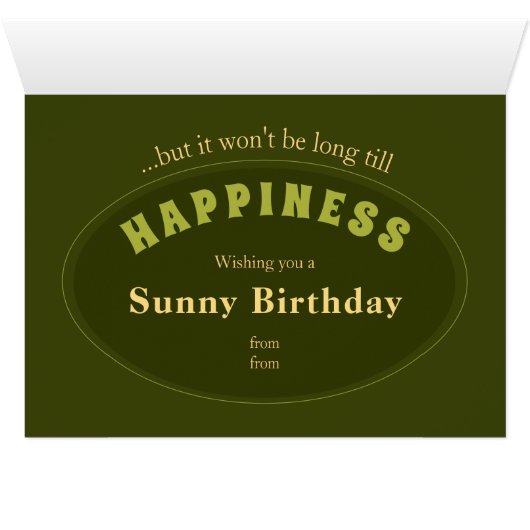 Peony glittering raindrops CC1046 Birtday card (Binenzijde Horizontaal (Onderkant))