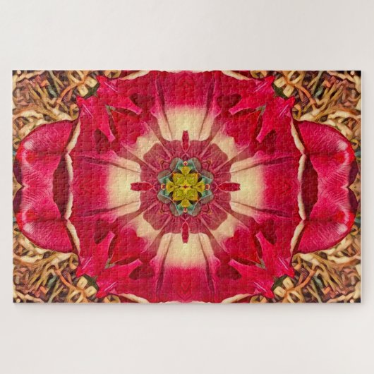 Peony Hearts Legpuzzel (Horizontaal)