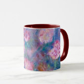 "Peony" Impressionist Floral Mok (Voorkant rechts)