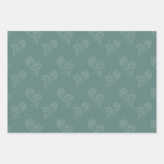 Peony Inpakpapier Vel (Voorkant 3)