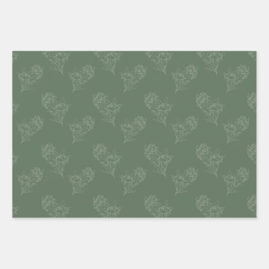 Peony Inpakpapier Vel (Voorkant)