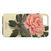 Peony iPhone 7 Plus, hard Case-Mate iPhone Case (Achterkant (Horizontaal))