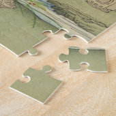 Peony, Japanse fazante kunst Legpuzzel (Zijkant)