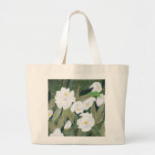 Peony Jumbo Canvas tas (Voorkant)