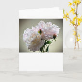 Peony, kaart (Gele Bloem)