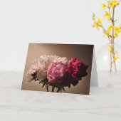 Peony, kaart (Gele Bloem)