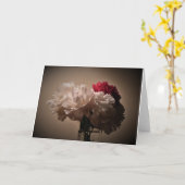 Peony, kaart (Gele Bloem)