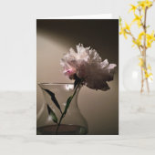 Peony, kaart (Gele Bloem)