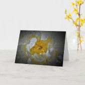 Peony, kaart (Gele Bloem)
