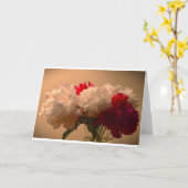 Peony, kaart (Gele Bloem)