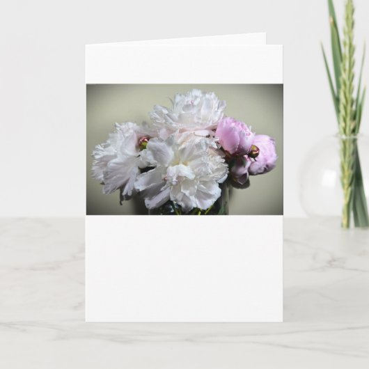 Peony, kaart (Voorkant)