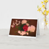 Peony, kaart (Gele Bloem)