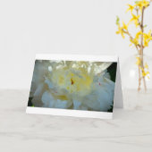 Peony, kaart (Gele Bloem)
