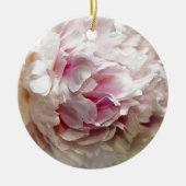 Peony Keramisch Ornament (Voorkant)
