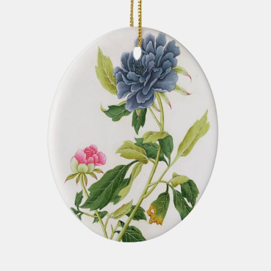 Peony Keramisch Ornament (Rechts)