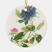 Peony Keramisch Ornament (Voorkant)