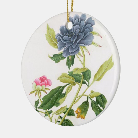 Peony Keramisch Ornament (Links)