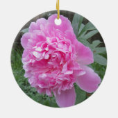 Peony Keramisch Ornament (Achterkant)