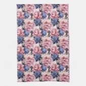 Peony keukenhanddoek (Verticaal)