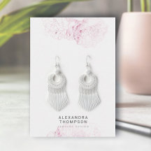 Peony Lijst Modern Floral Sketch Sieraden Display