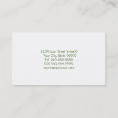 Peony Love Visitekaartje (White) (Achterkant)