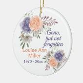 Peony Memorial Gone, niet vergeten Keramisch Ornament (Links)