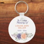 Peony Memorial in Loyon Memory of the Sleutelhanger (Voorkant)