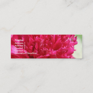 Peony Mini Visitekaartje