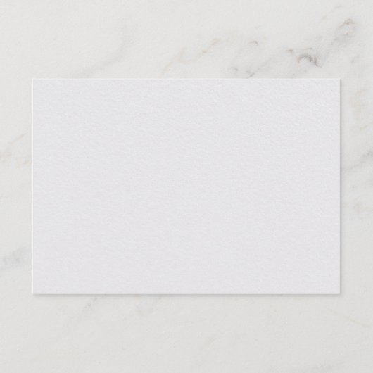 Peony Modern formeel Elegant Ivoor Wedding Details Informatiekaartje (Achterkant)