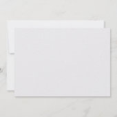 Peony Modern formele elegante QR bruiloft reactie (Achterkant)