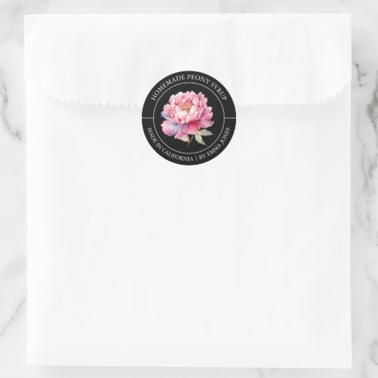 Peony Modern label (Tas)