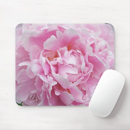 Peony Mousepad Muismat (Met muis)