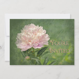 Peony Multi-Purpose Invitation Kaart