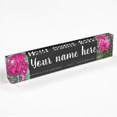 Peony Name Bord Naambordje