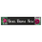 Peony Name Bord Naambordje (Voorkant)