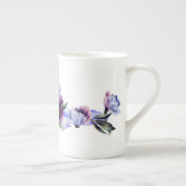 Peony Noir Bone China Mok (Rechts)