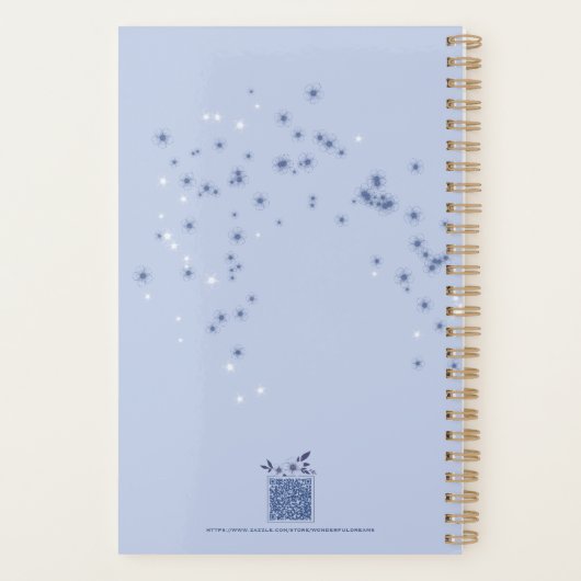 Peony Of The Dawn Planner (Achterkant)