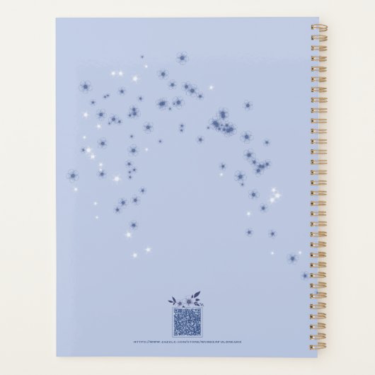 Peony Of The Dawn Planner (Achterkant)