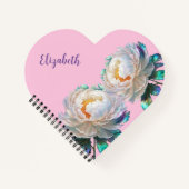Peony Peace Notitieboek (Voorkant)