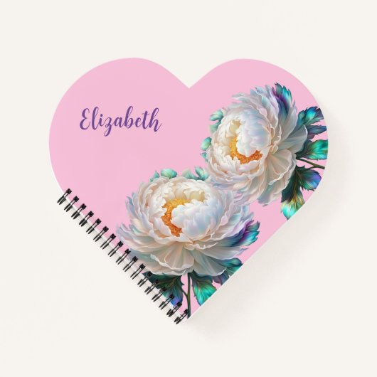 Peony Peace Notitieboek (Voorkant)