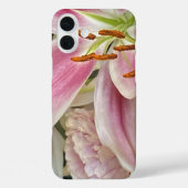 Peony & Pink :LIly Iphone hoesje (Achterkant)