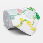 Peony pink stropdas (Opgerold)